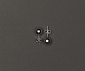 MOON ÖRHÄNGEN MINI BLANK