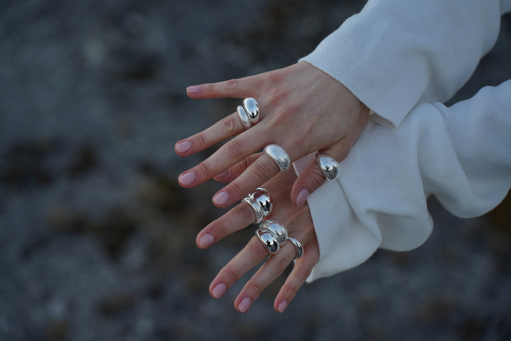 MOON RING M BLANK