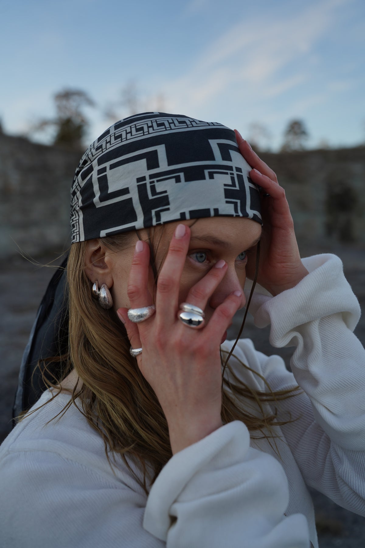 MOON RING M STRUKTUR