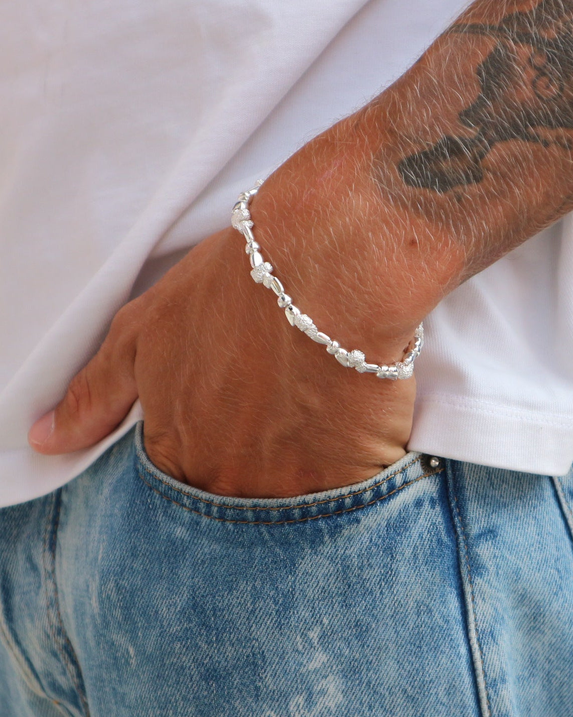 STENKUSTEN ARMBAND MINI FULL 18.5+2 CM