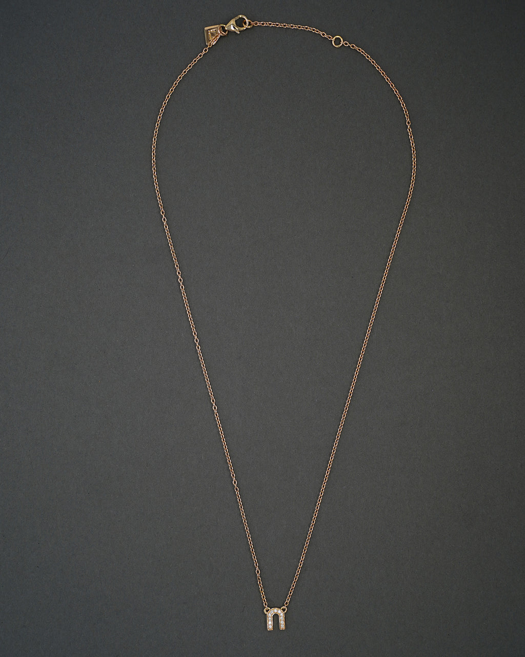 KÄRLEKSPORTEN HALSBAND MINI DIAMANT GULD