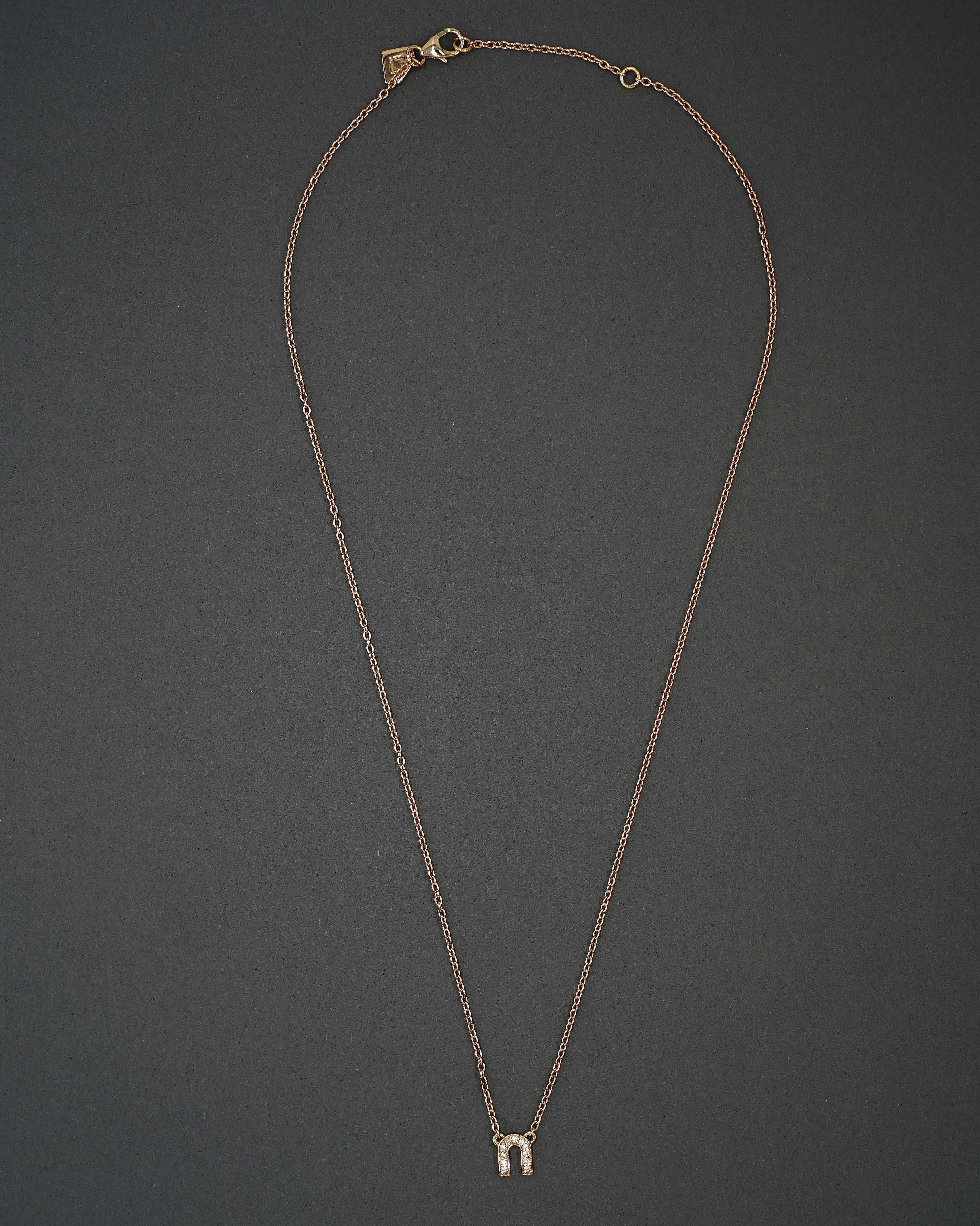 KÄRLEKSPORTEN HALSBAND MINI DIAMANT GULD