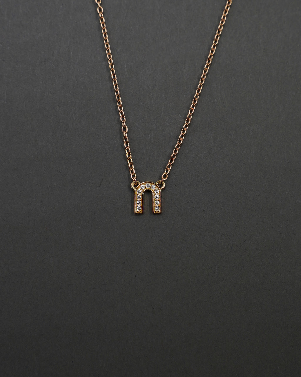KÄRLEKSPORTEN HALSBAND MINI DIAMANT GULD