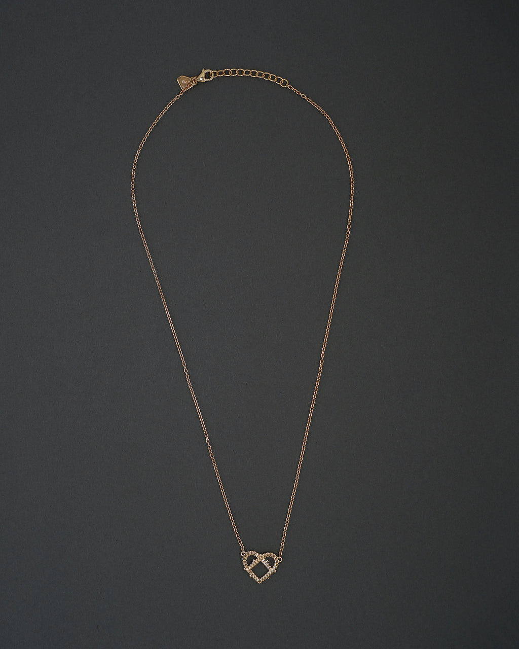 KÄRLEKSPORTEN HJÄRTA HALSBAND GULD
