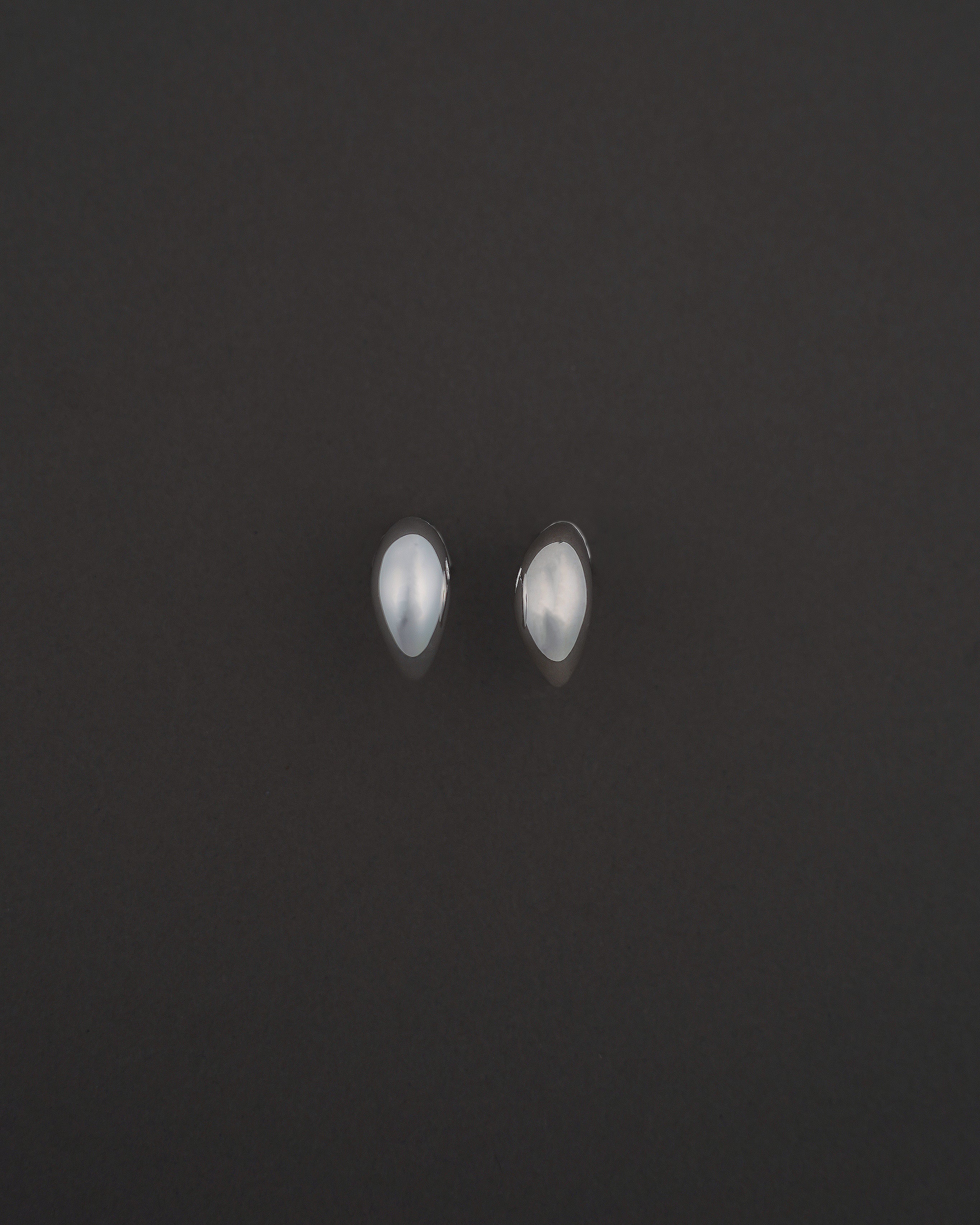 MOON HOOPS ÖRHÄNGEN M BLANK