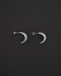 MOON HOOPS ÖRHÄNGEN M BLANK