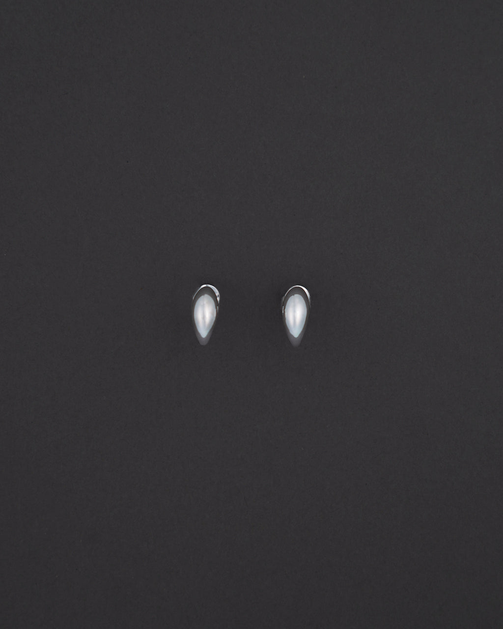 MOON HOOPS ÖRHÄNGEN S BLANK