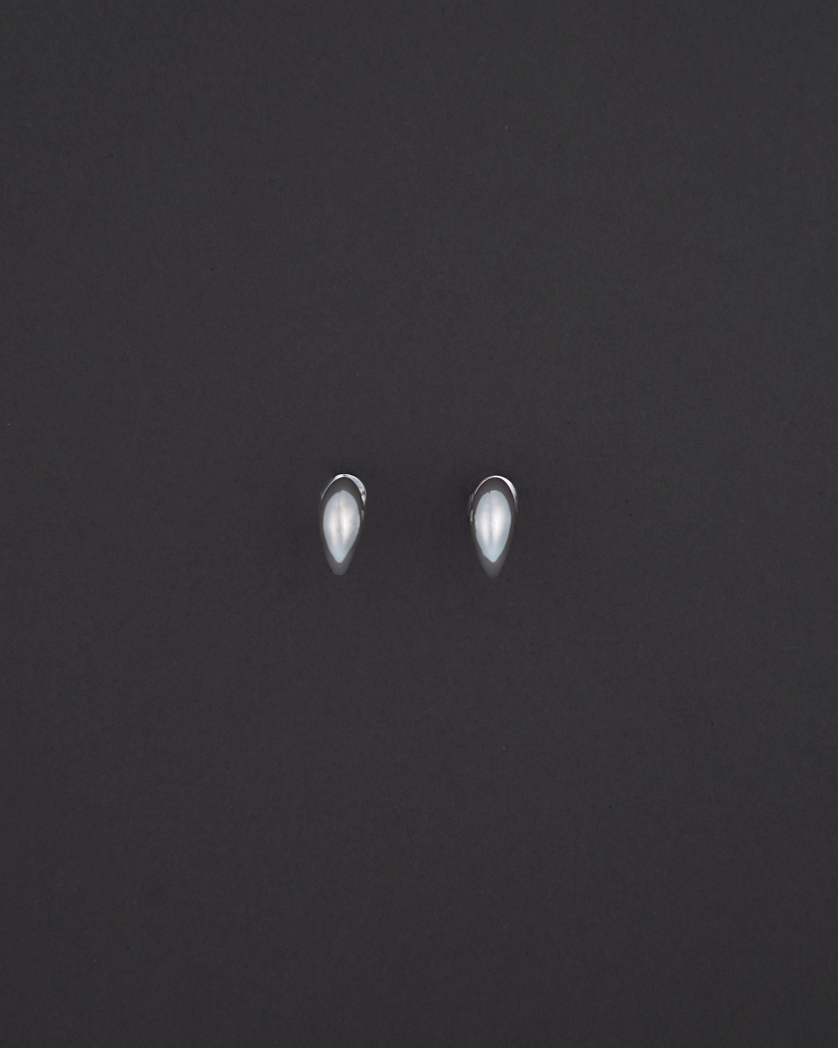 MOON HOOPS ÖRHÄNGEN S BLANK