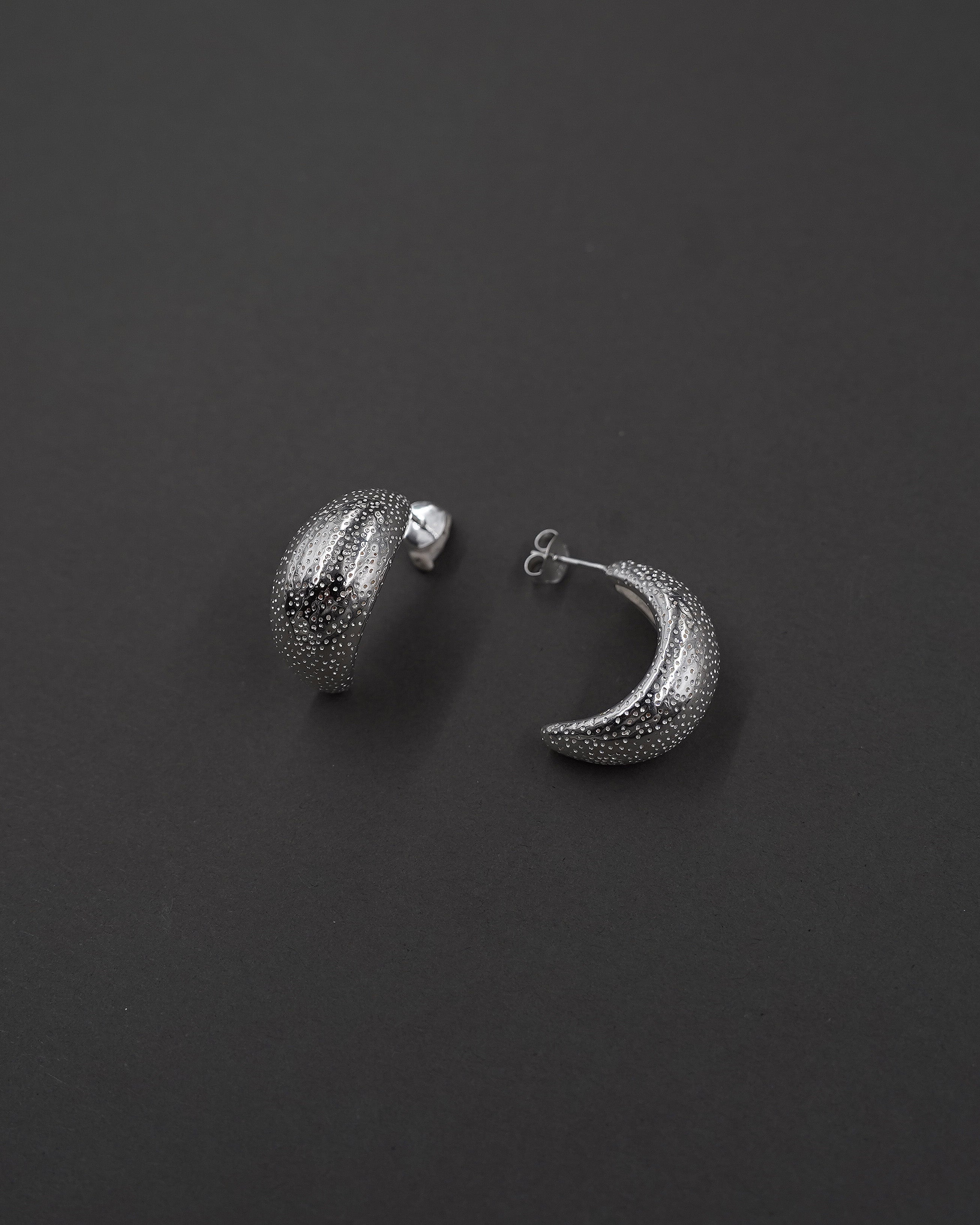 MOON HOOPS ÖRHÄNGEN L STRUKTUR