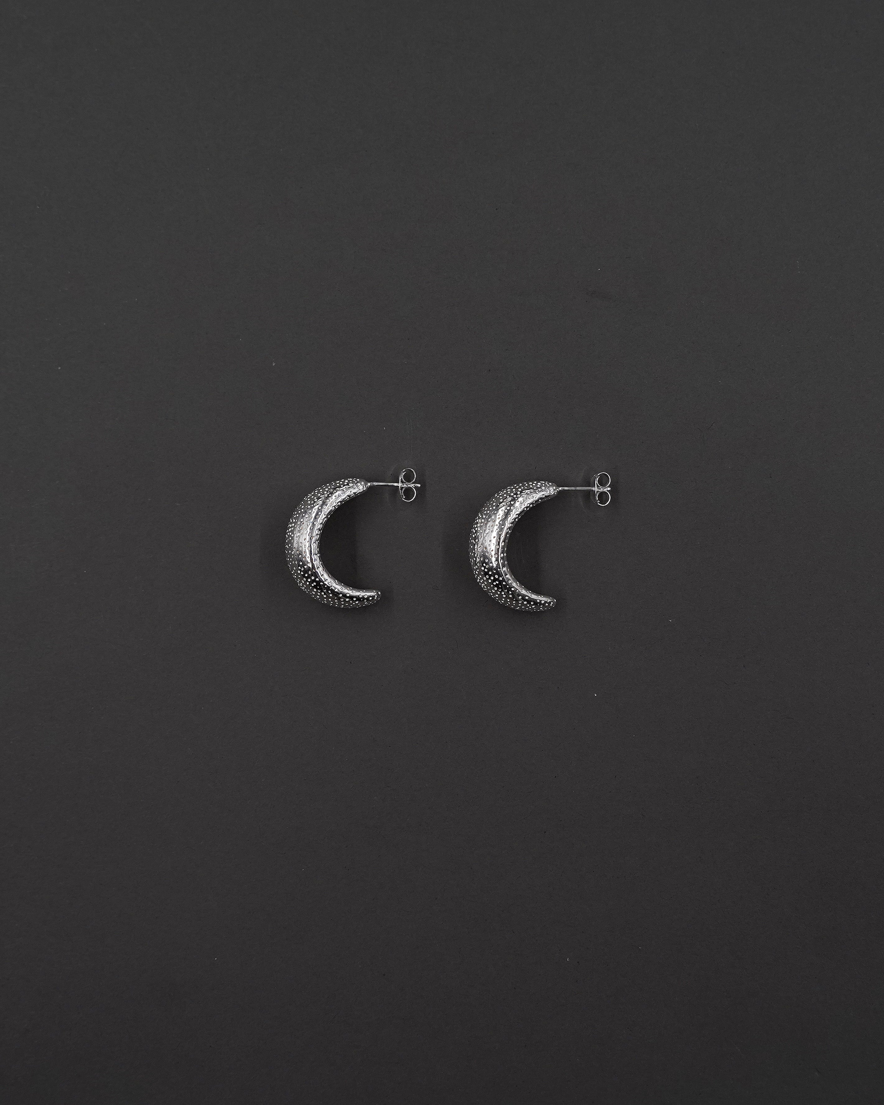 MOON HOOPS ÖRHÄNGEN M STRUKTUR