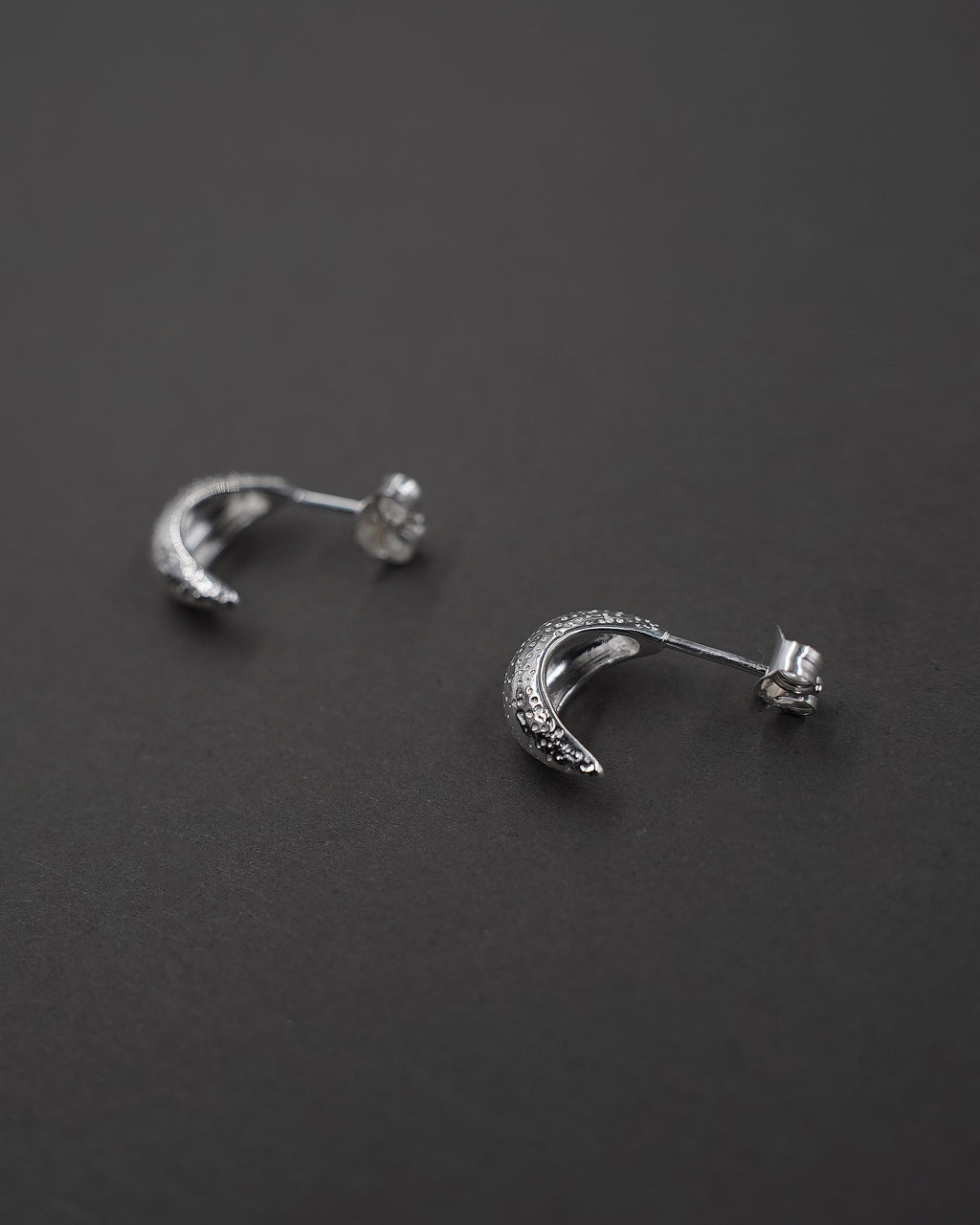 MOON HOOPS ÖRHÄNGEN S STRUKTUR