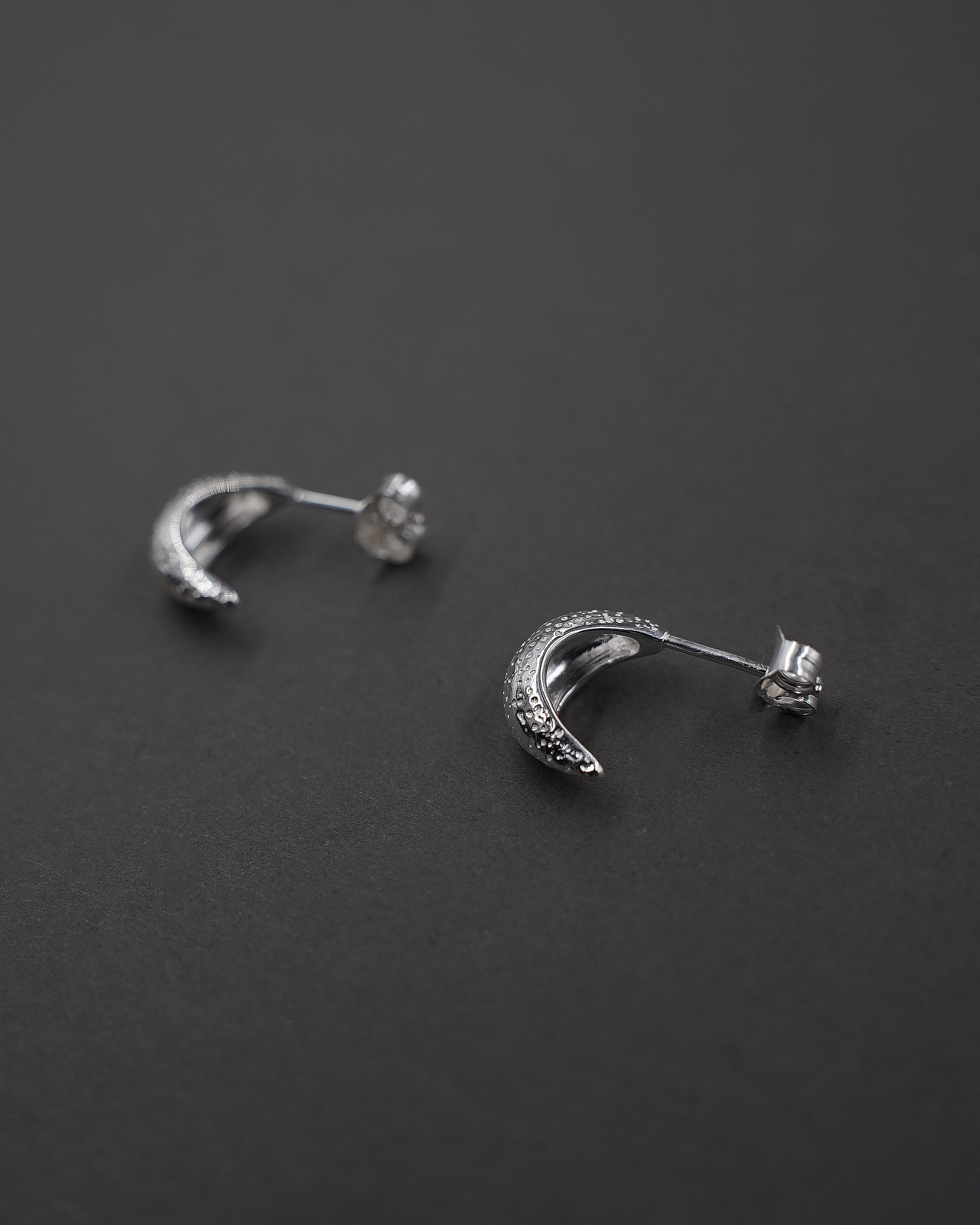 MOON HOOPS ÖRHÄNGEN S STRUKTUR
