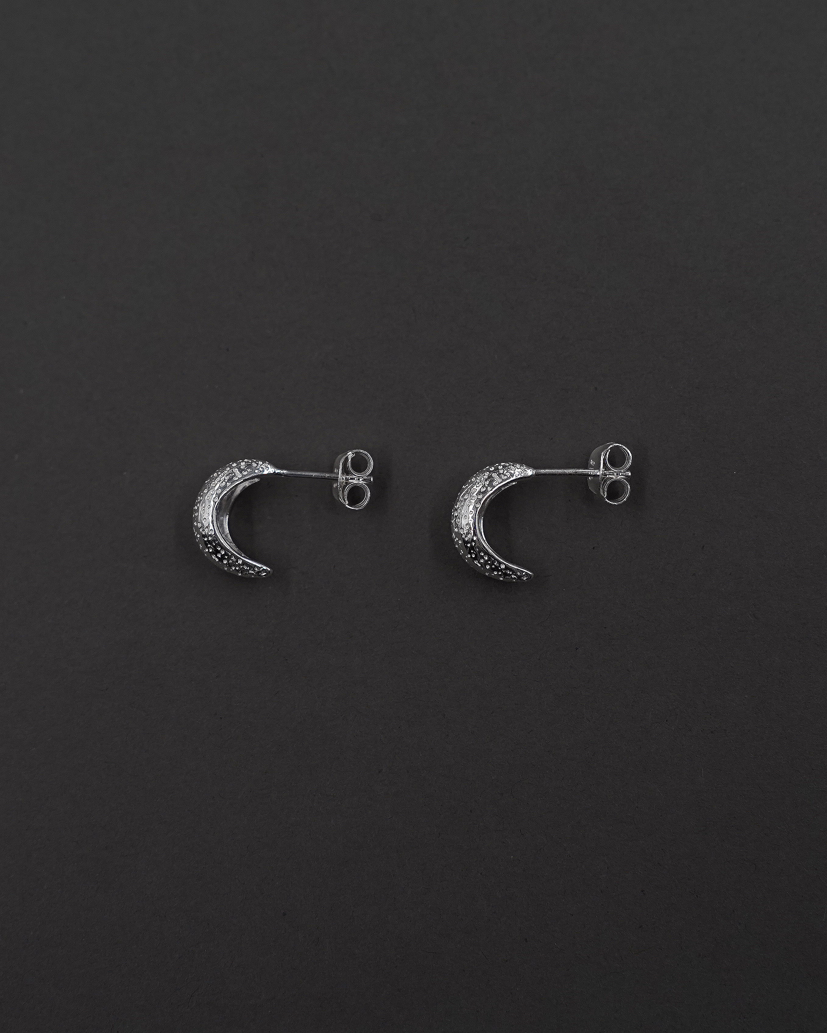 MOON HOOPS ÖRHÄNGEN S STRUKTUR