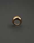 MOON RING M BLANK GULD