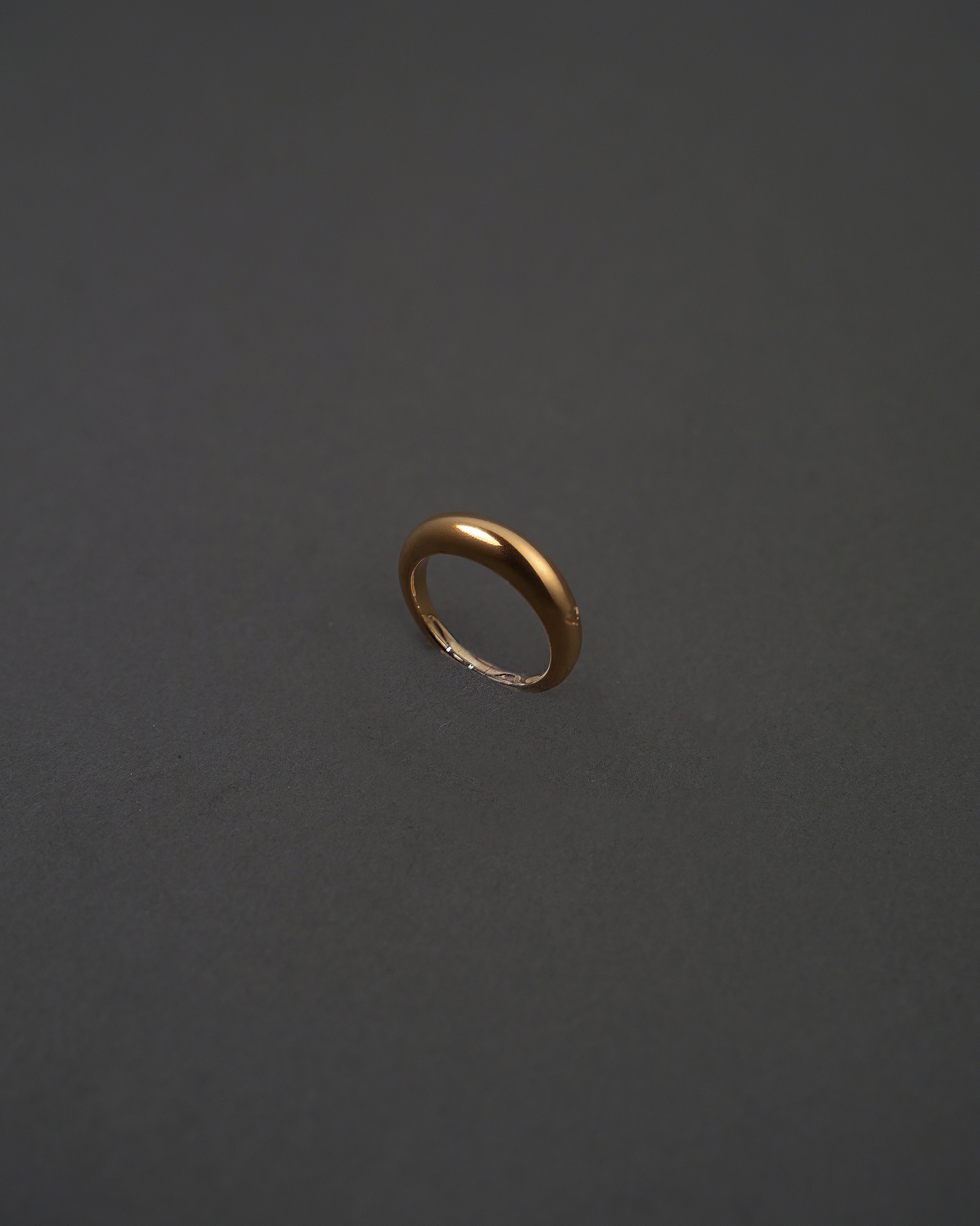 MOON RING S BLANK GULD