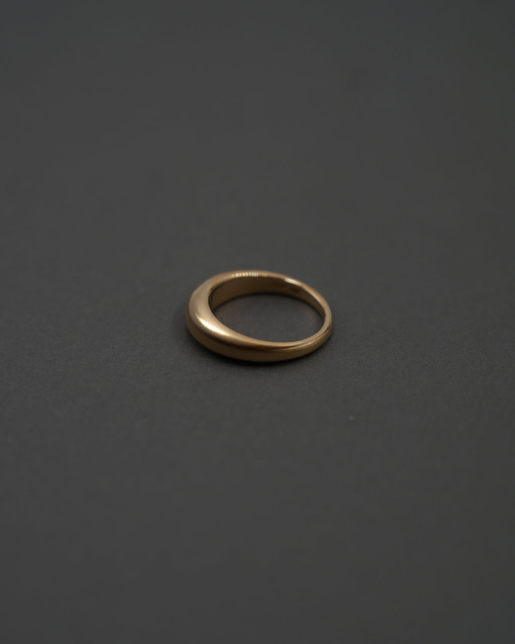 MOON RING S BLANK GULD