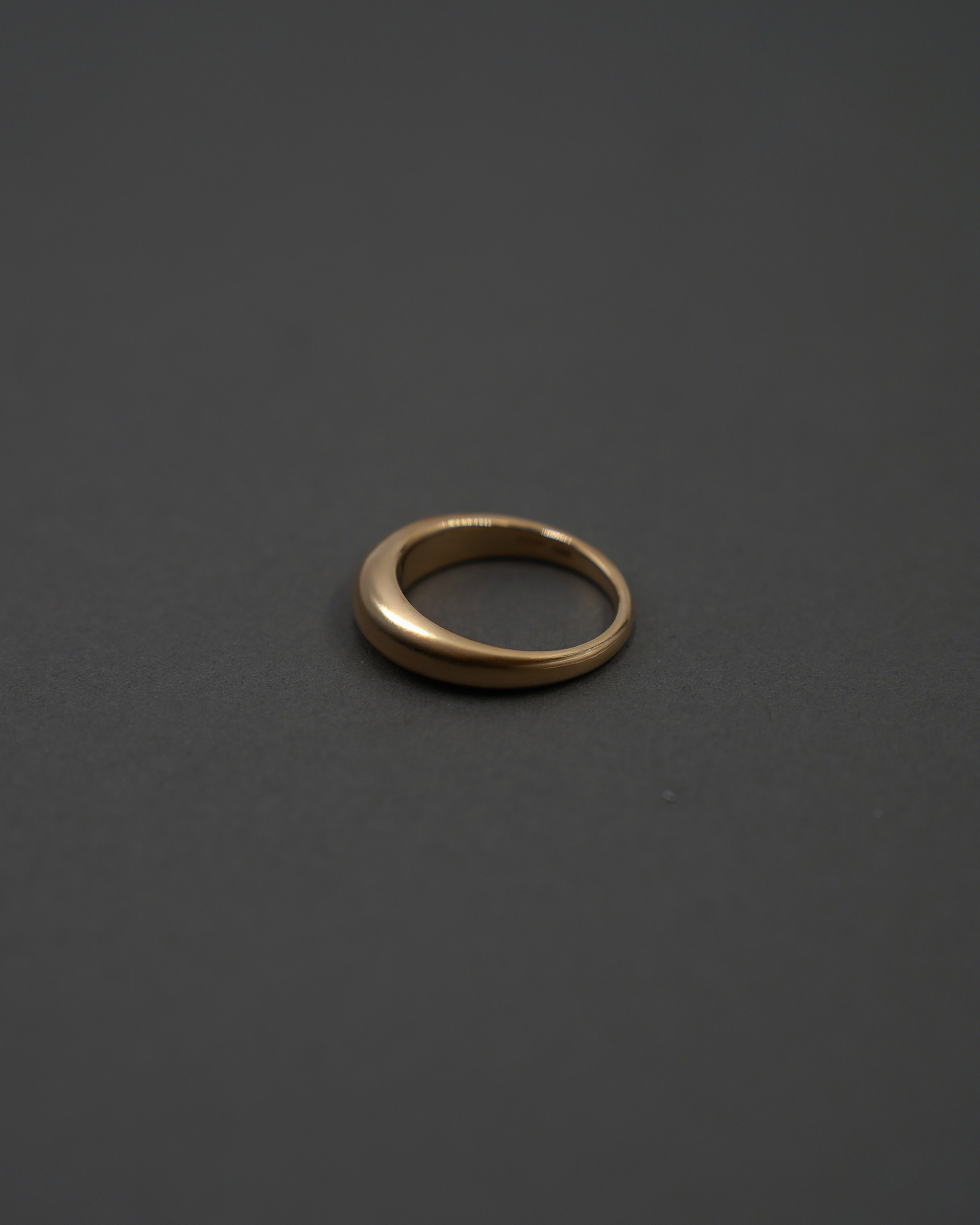 MOON RING S BLANK GULD
