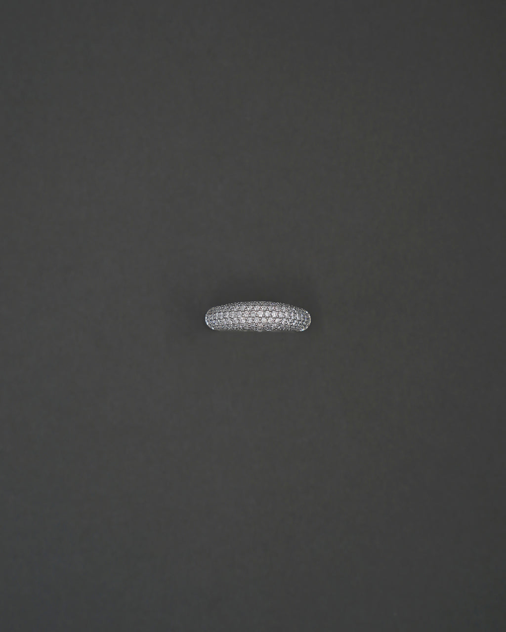 MOON RING S PAVÉ VITGULD