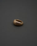 MOON RING M STRUKTUR GULD