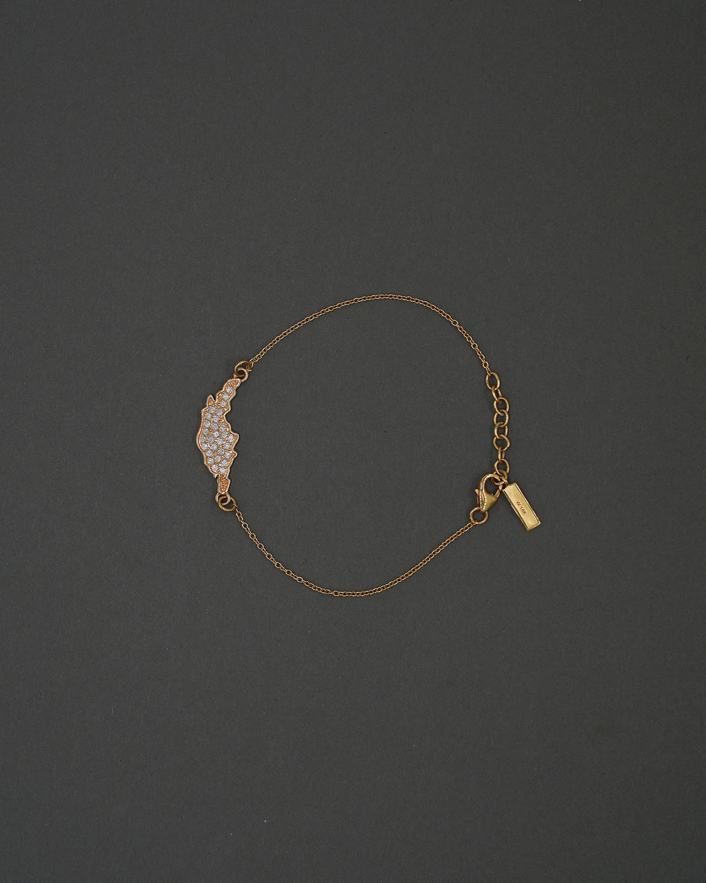 ÖJN ARMBAND DIAMANT GULD