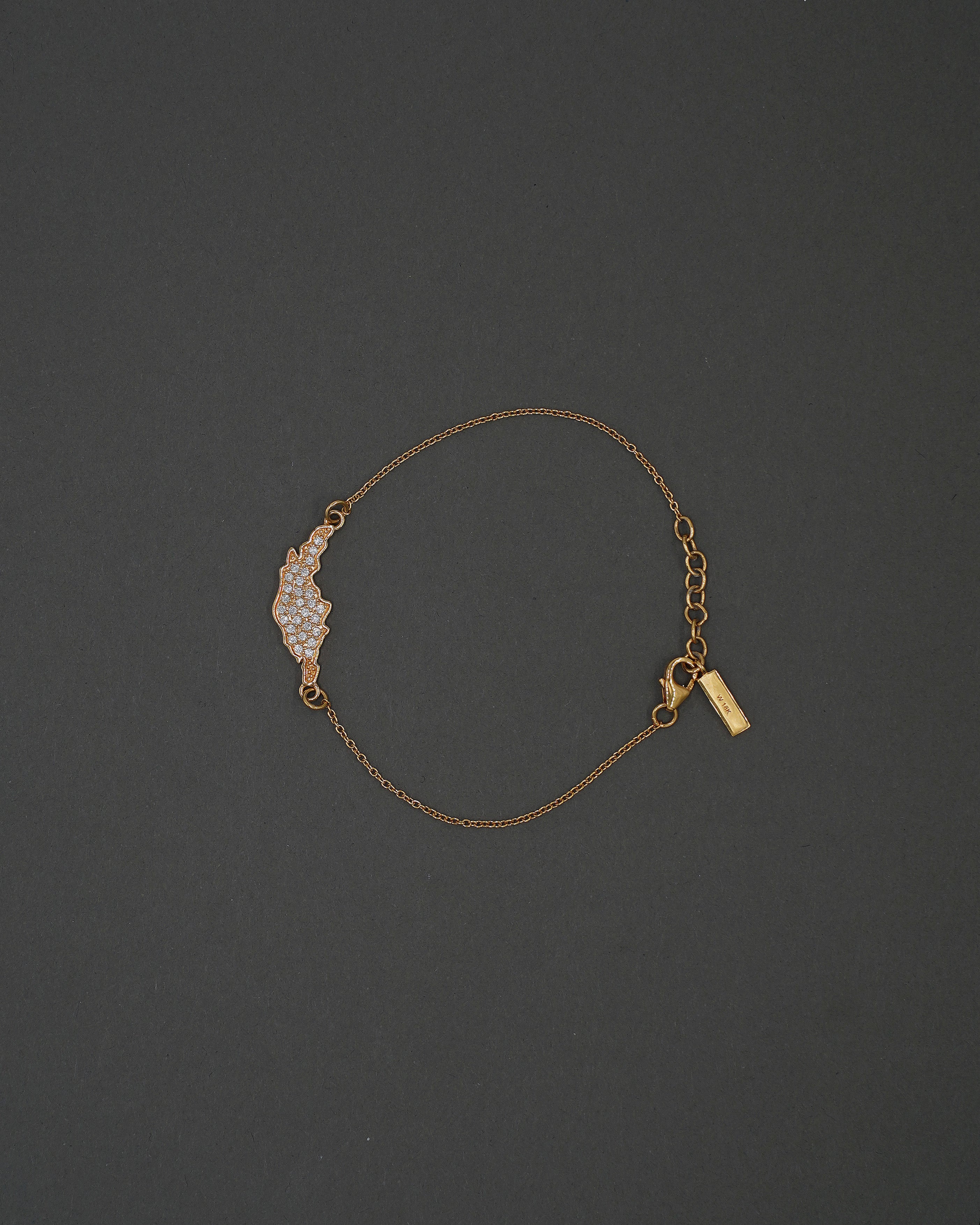 ÖJN ARMBAND DIAMANT GULD