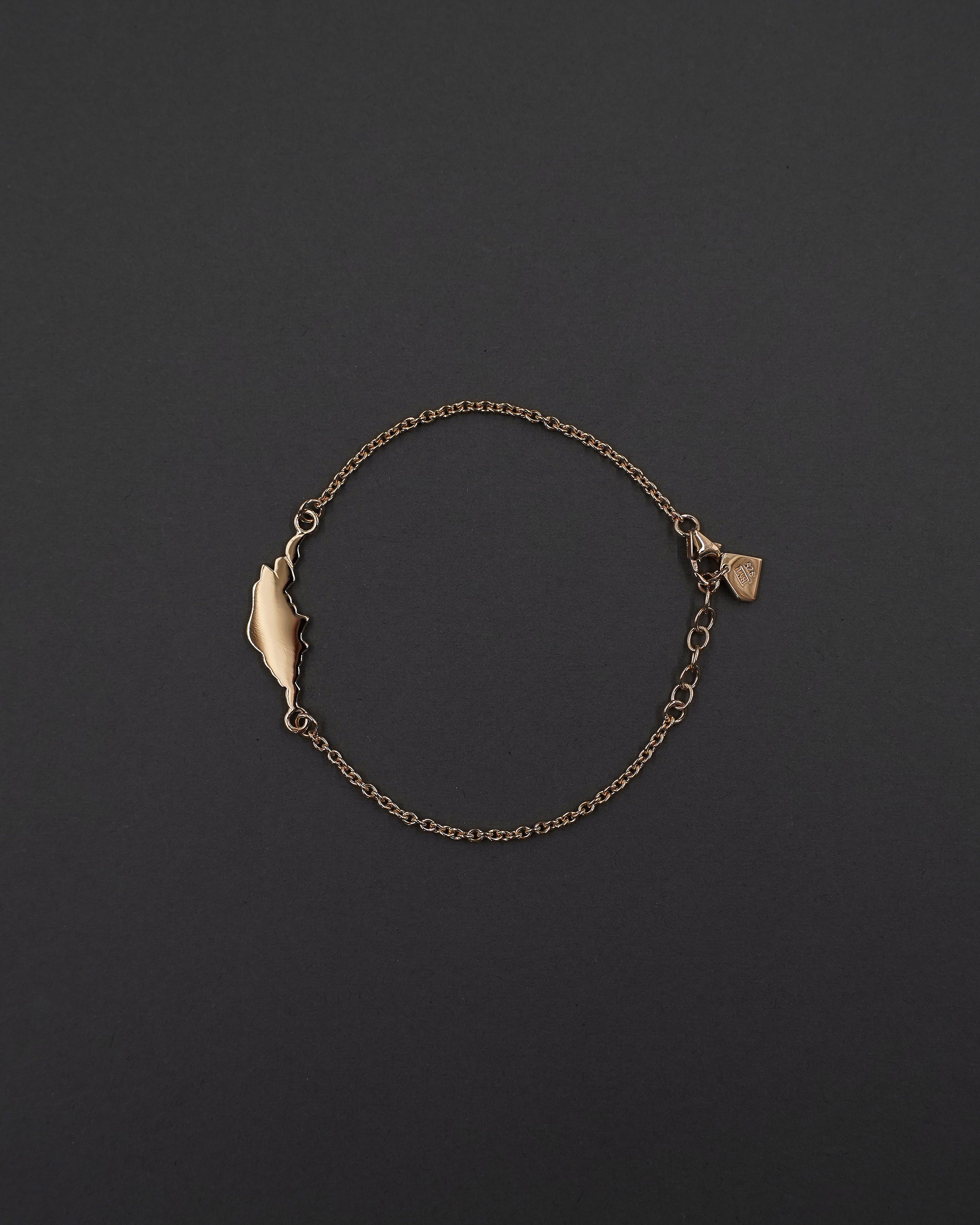 ÖJN ARMBAND FÖRGYLLT