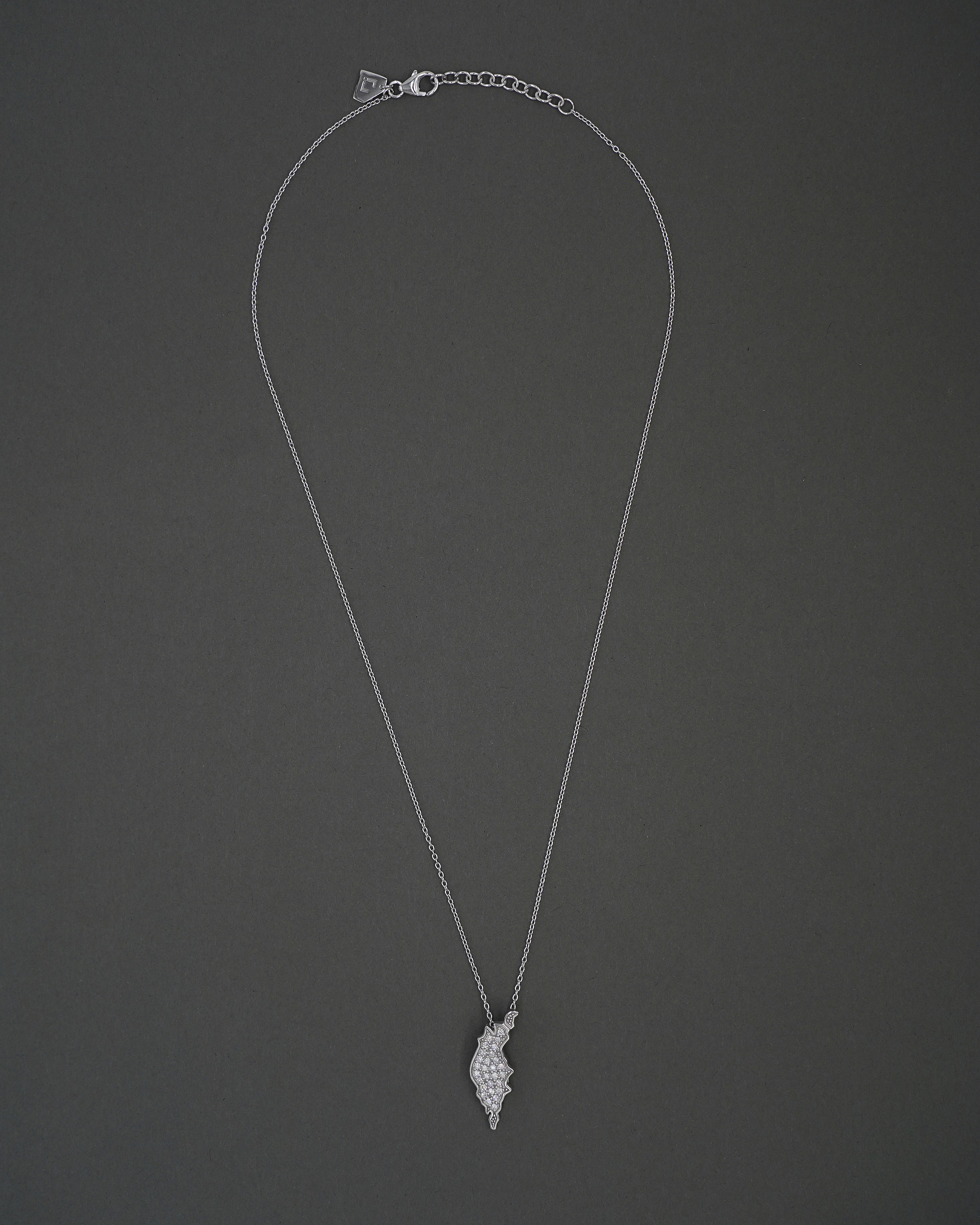 ÖJN HALSBAND DIAMANT VITGULD