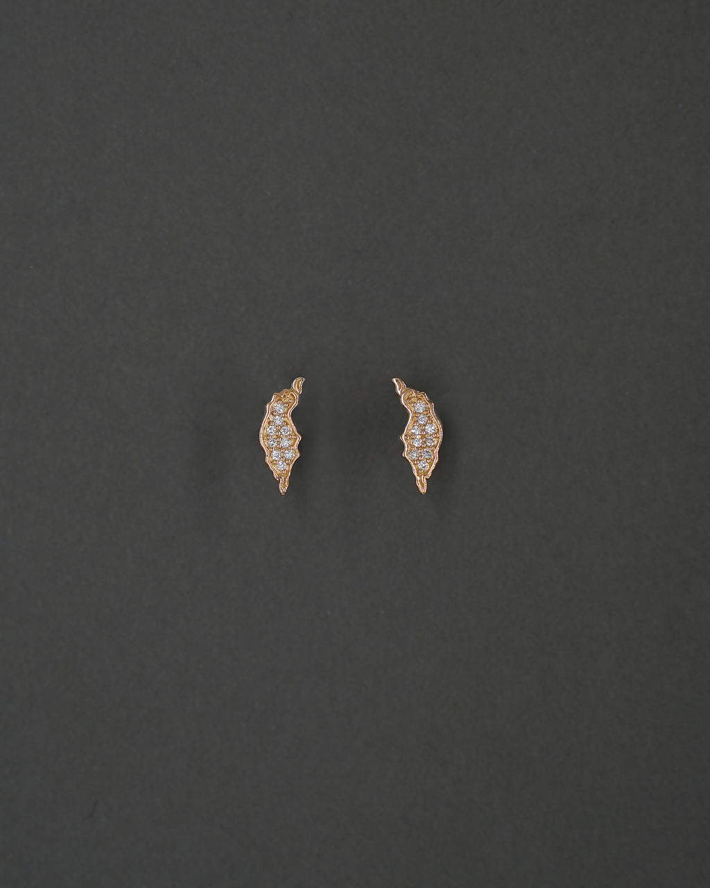 ÖJN ÖRHÄNGEN MINI DIAMANT GULD