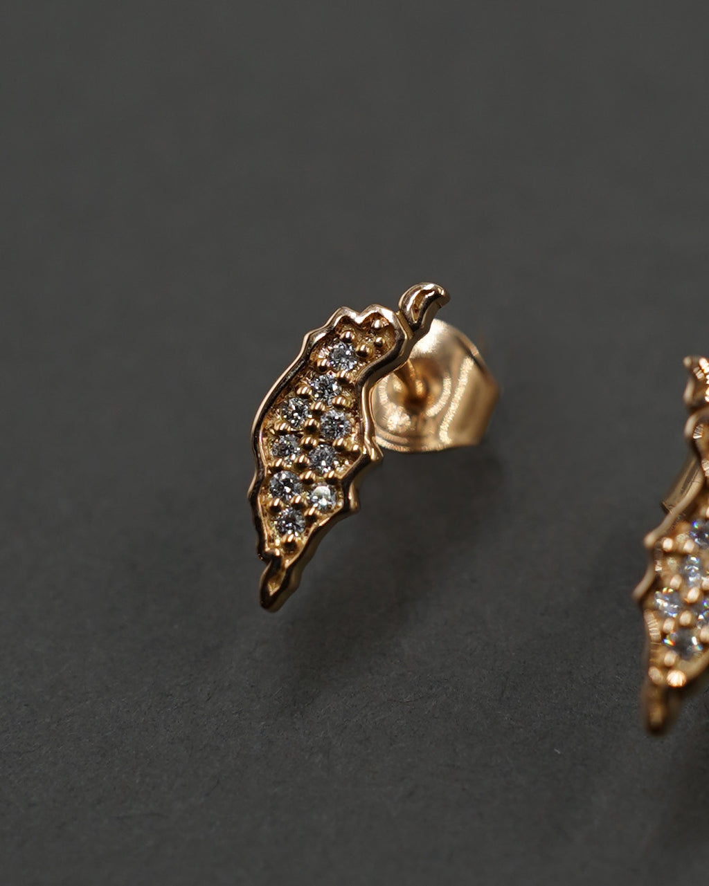 ÖJN ÖRHÄNGEN MINI DIAMANT GULD