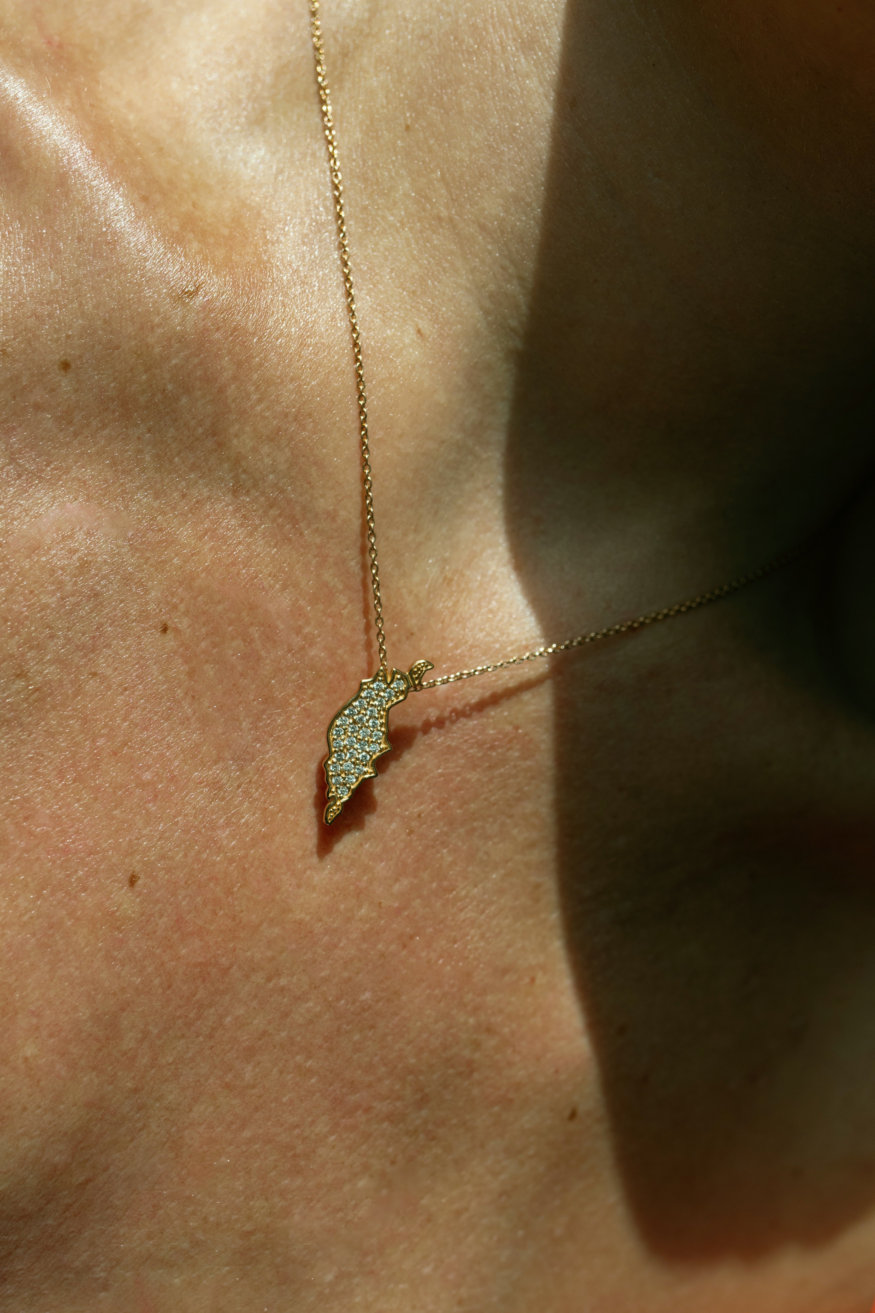 ÖJN HALSBAND DIAMANT GULD