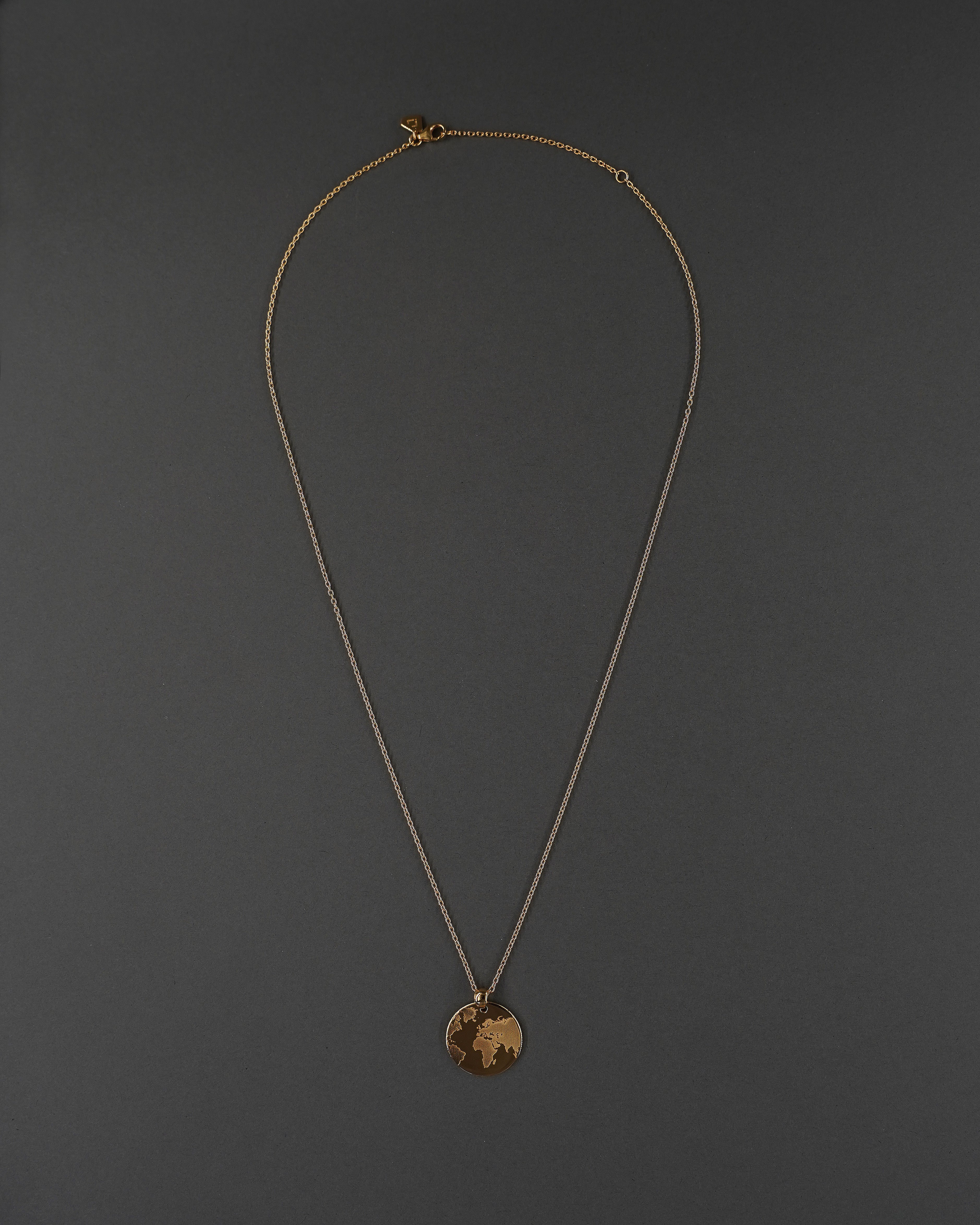 ONE WORLD HALSBAND FÖRGYLLD