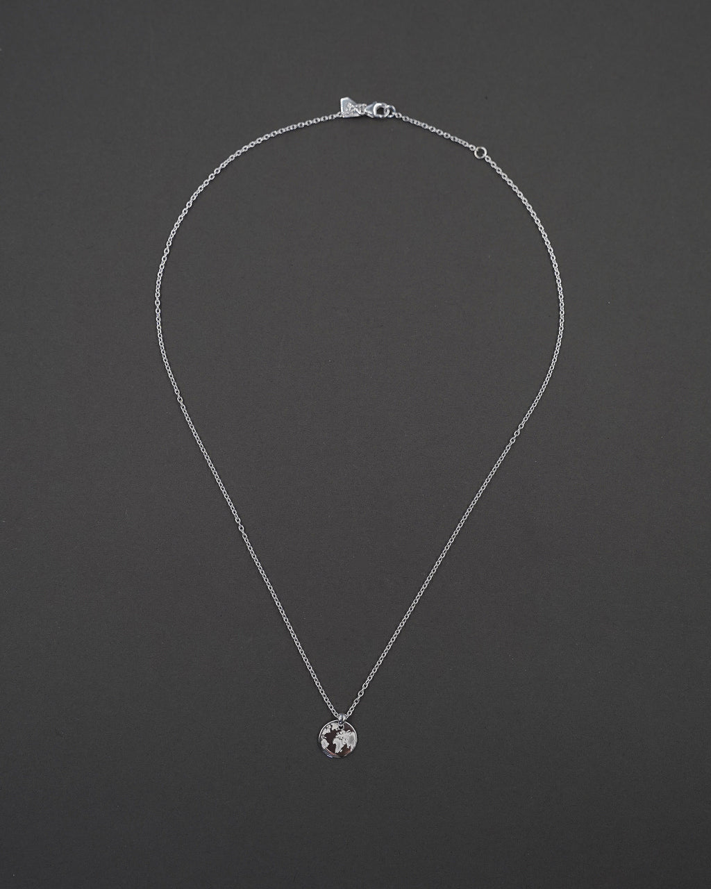 ONE WORLD HALSBAND MINI SILVER