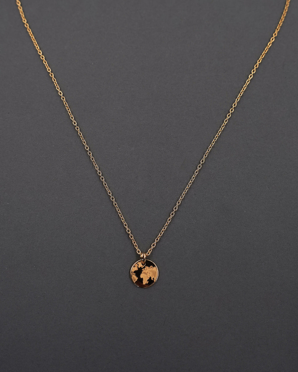 ONE WORLD HALSBAND MINI FÖRGYLLD