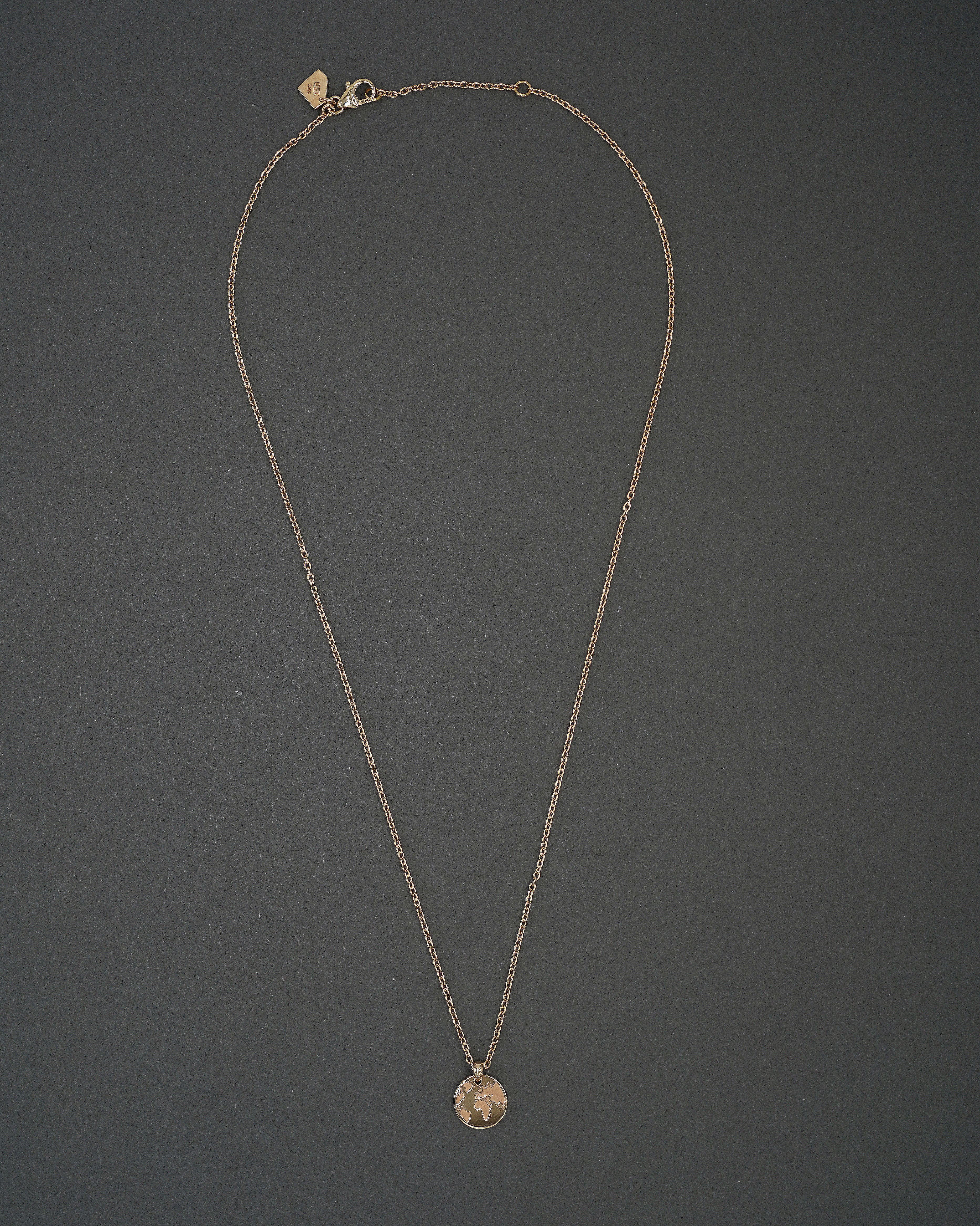 ONE WORLD HALSBAND MINI GULD