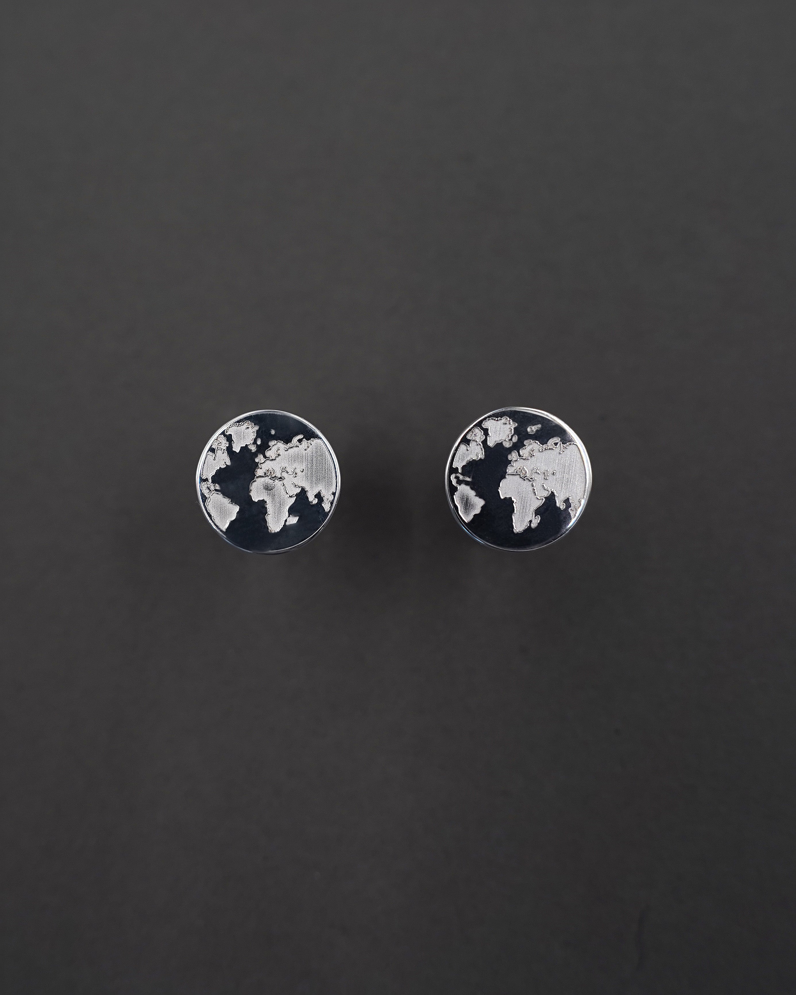 ONE WORLD ÖRHÄNGE MINI SILVER
