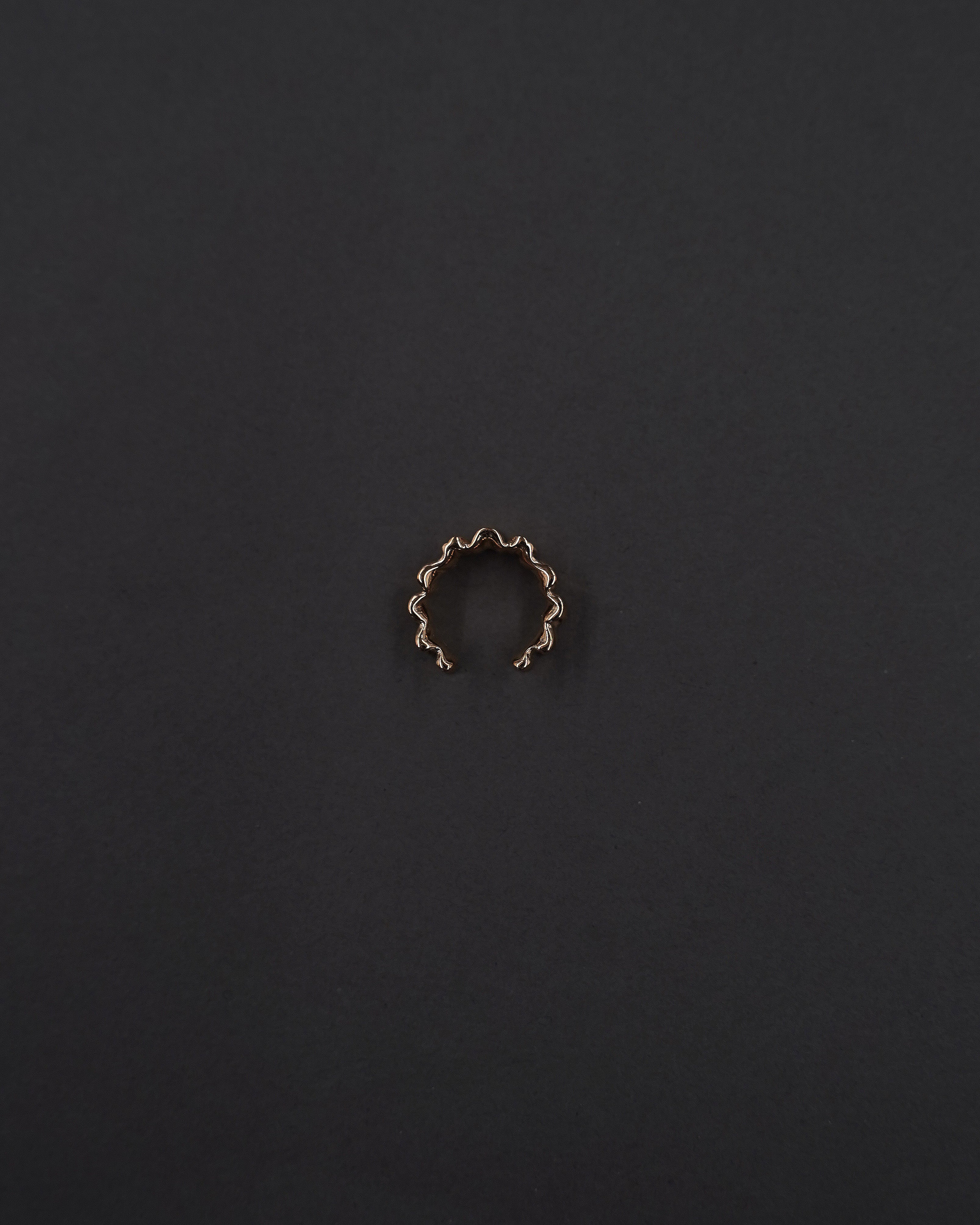 POPPY EARCUFF 5MM FÖRGYLLD