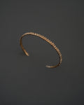 POPPY ARMBAND CUFF S 5mm  GULD