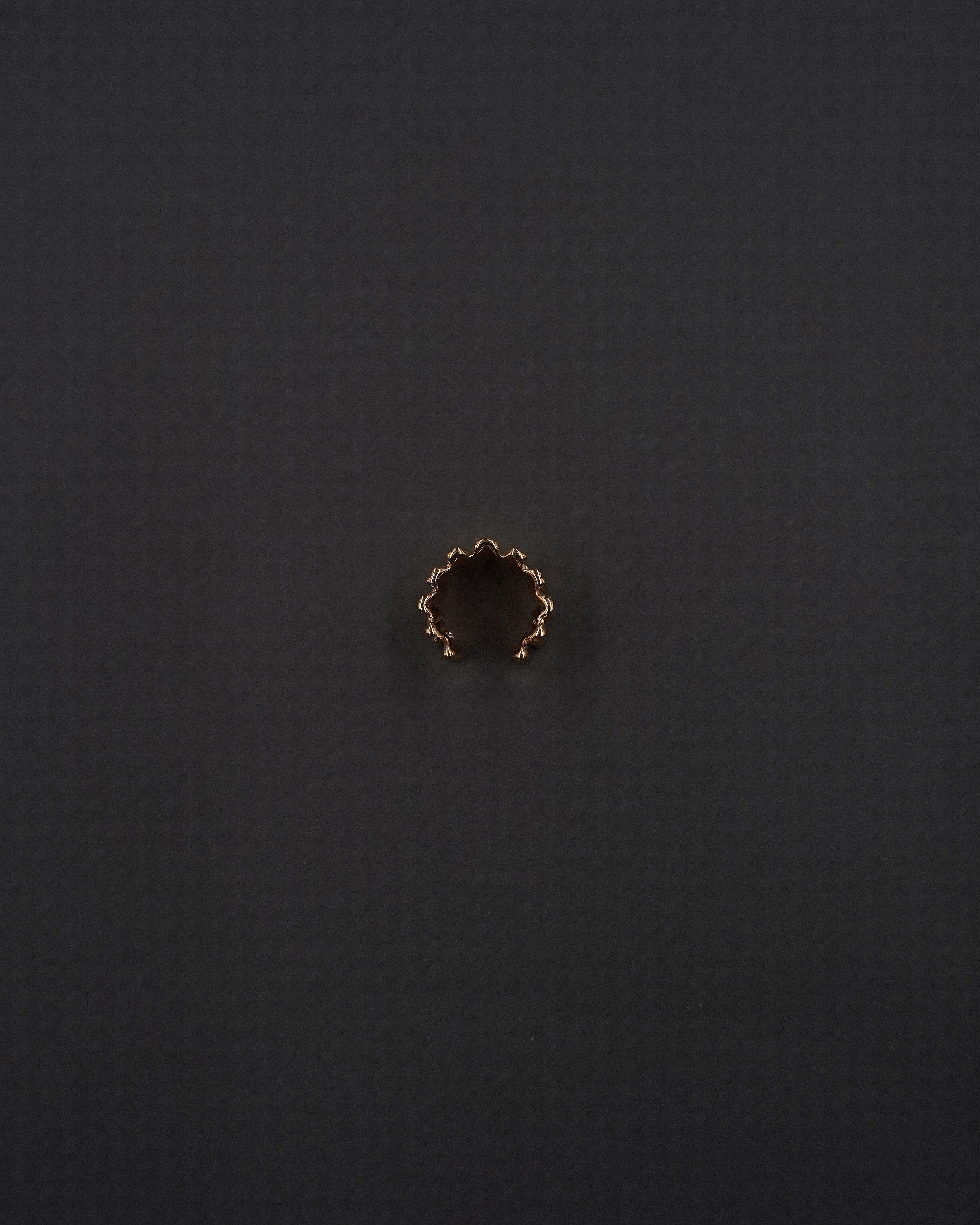 POPPY EARCUFF 10MM FÖRGYLLD