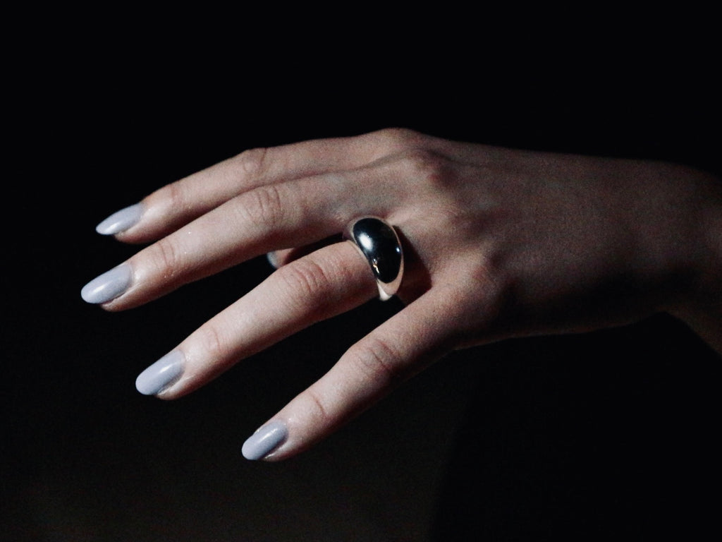 MOON RING M BLANK