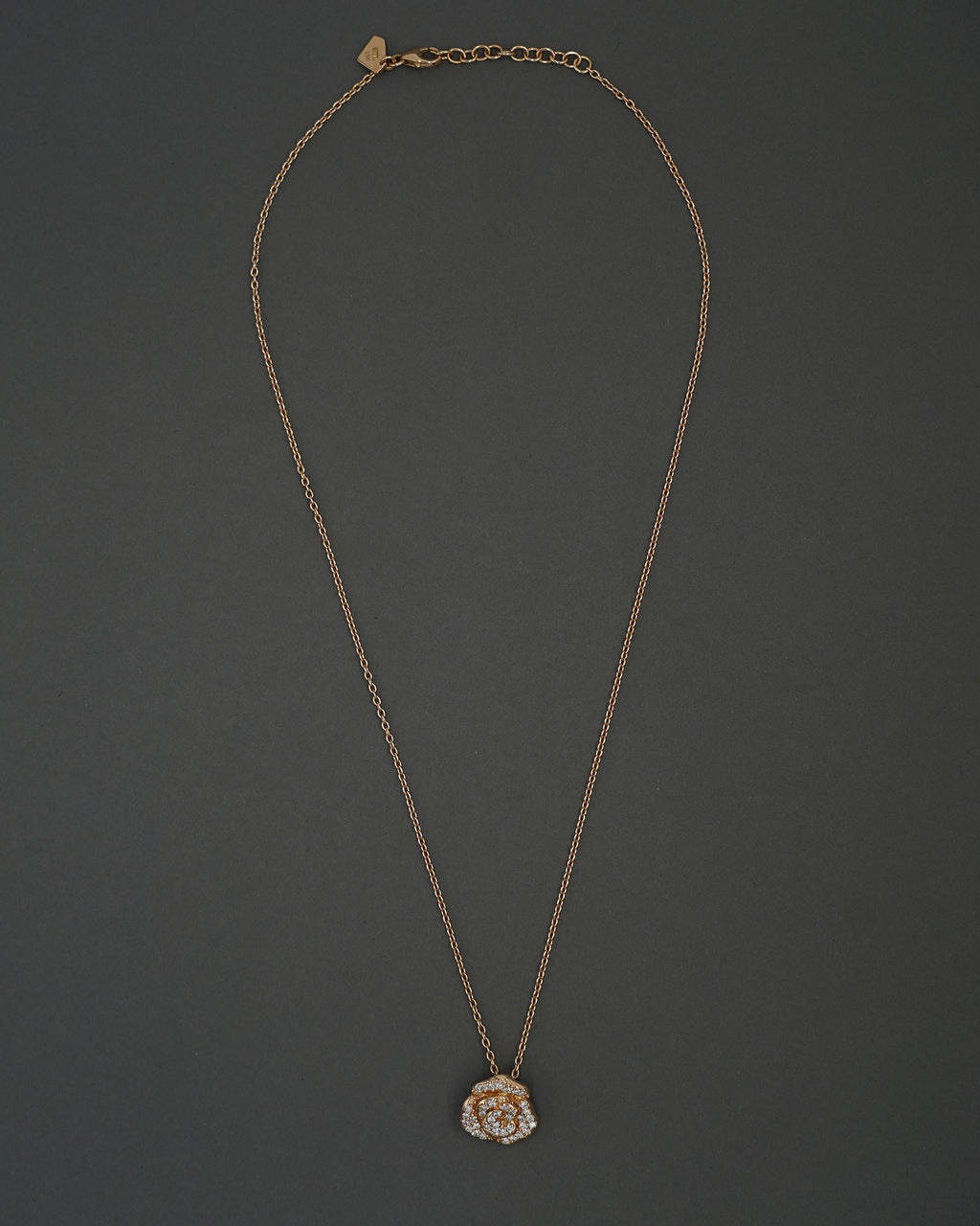 ROS HALSBAND M DIAMANT GULD