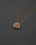 ROS HALSBAND M DIAMANT GULD