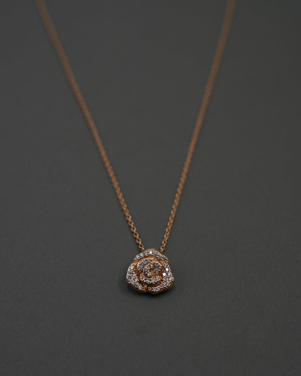 ROS HALSBAND M DIAMANT GULD