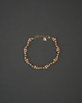 STENKUSTEN ARMBAND MINI FULL GULD + DIAMANTER18,5+2 CM