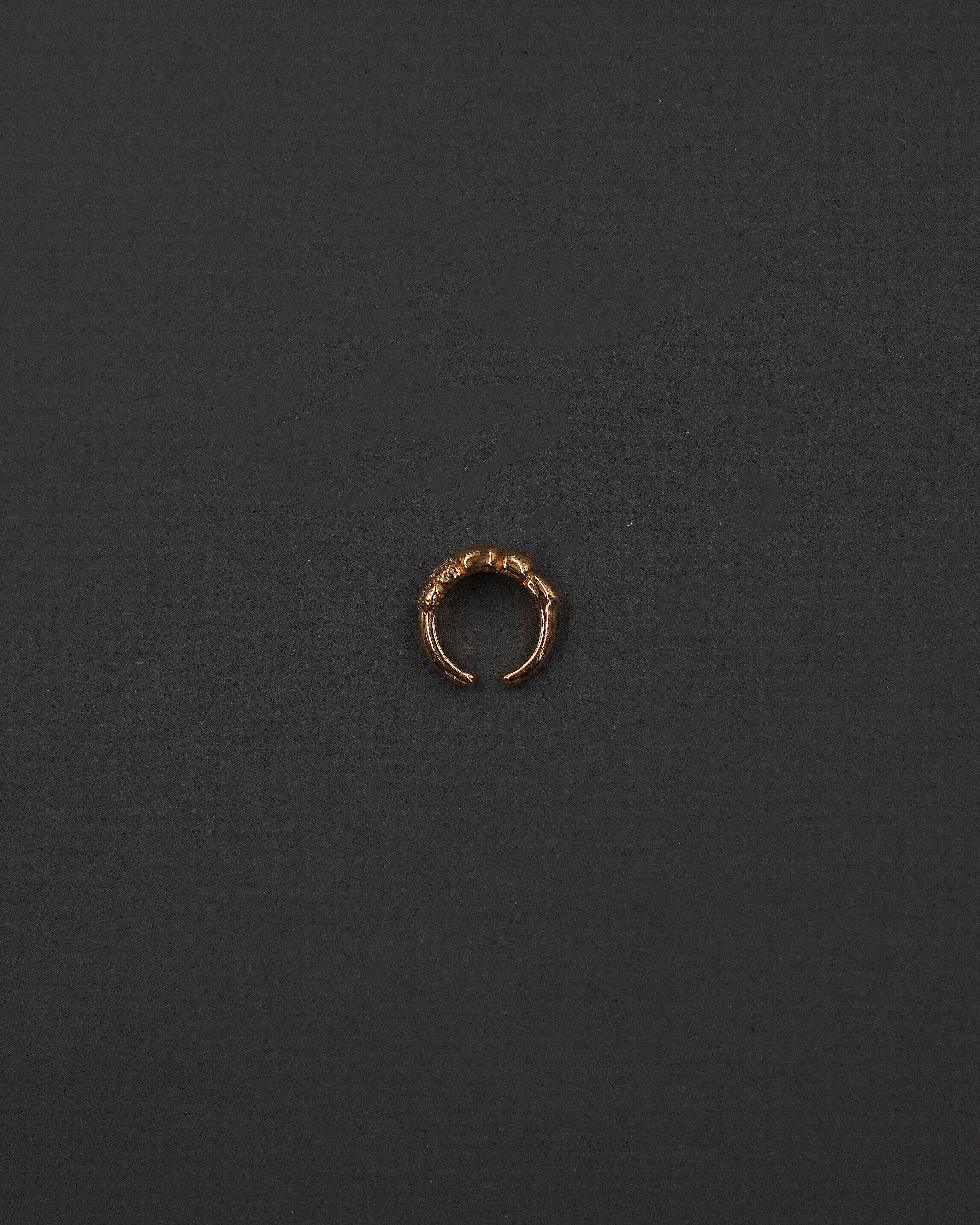 STENKUSTEN EARCUFF FÖRGYLLD