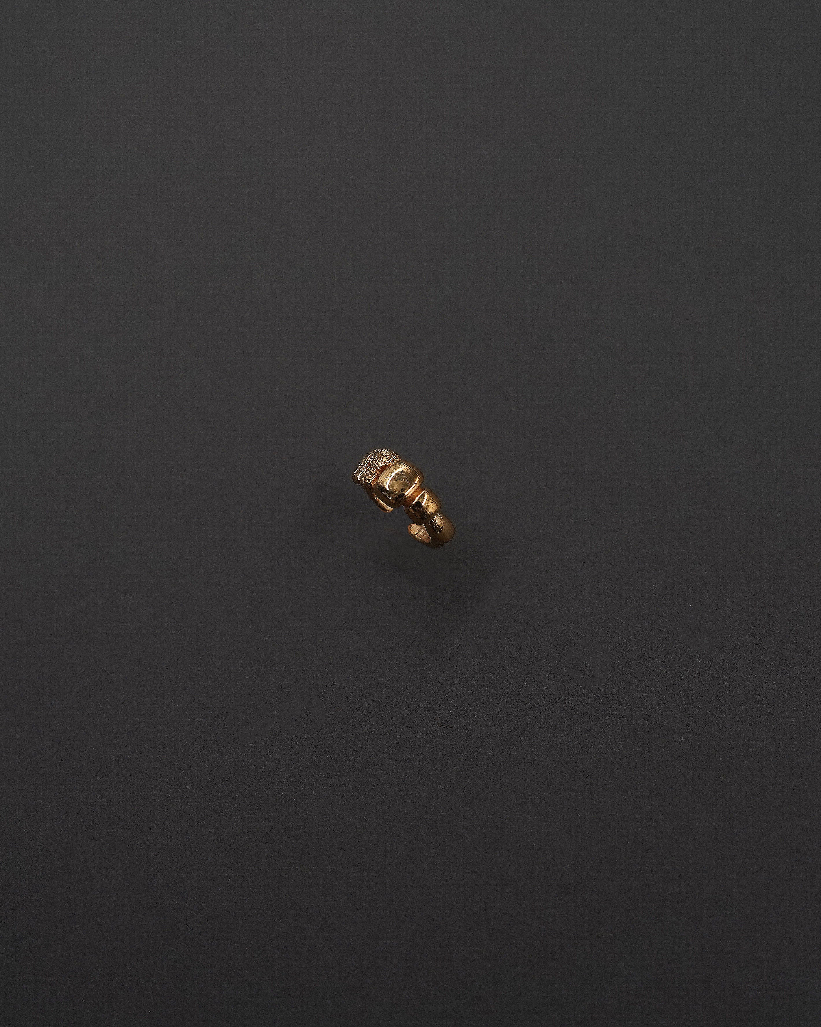 STENKUSTEN EARCUFF FÖRGYLLD