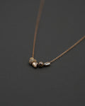 STENKUSTEN HALSBAND S DIAMANT GULD